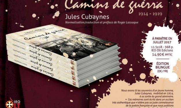Jules Cubaynes, Camins de guèrra – 1914-1919