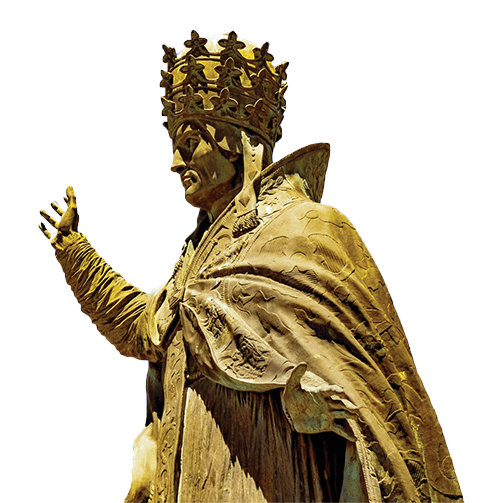 Estatua del papa Gerbèrt - DDP/Unsplash