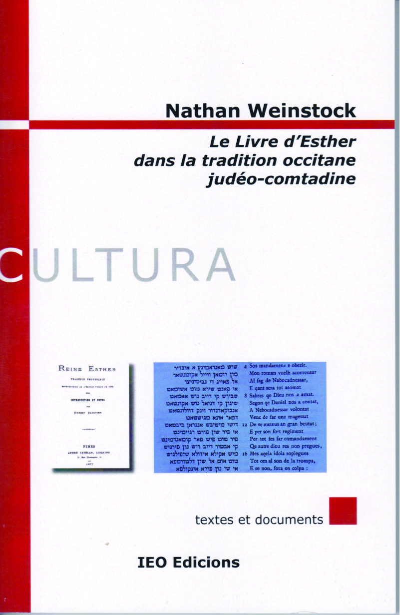 Nathan Weinstock – Lo Libre d’Estèr dins la tradicion occitana judeo-comtadina <i class='fa fa-lock solo-premium'></i> 